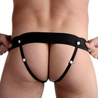 Master Series Pumper Inflatable Hollow Strap-On