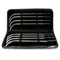 8 Pieces Stainless Steel Van Buren Urethral Sounding Set