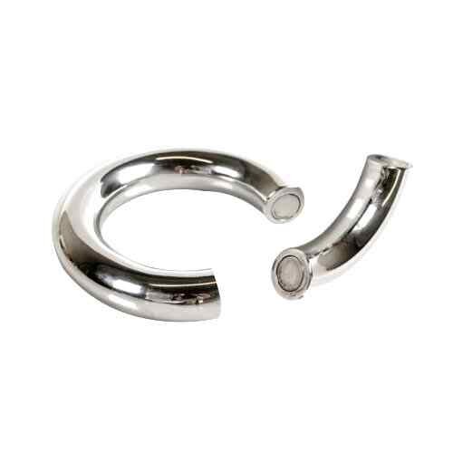Stainless Steel Magnetic Donut Cock Ring 50 mm.
