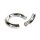 Stainless Steel Magnetic Donut Cock Ring 50 mm.