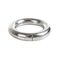 Stainless Steel Magnetic Donut Cock Ring 55 mm