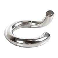 Stainless Steel Magnetic Donut Cock Ring 55 mm