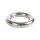 Stainless Steel Magnetic Donut Cock Ring 55 mm