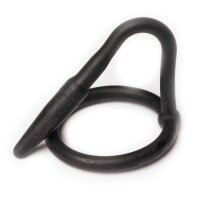Silicone Cock Plug Black