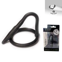 Silicone Cock Plug Black