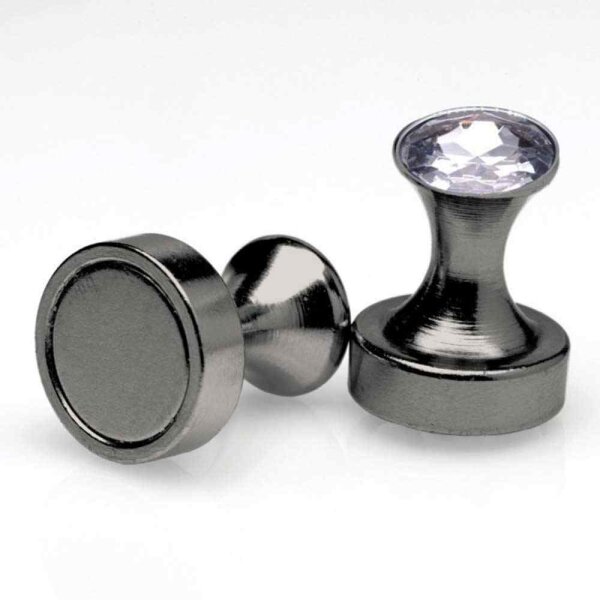Black Line - Magnetic Power Pins Nipple Clamps