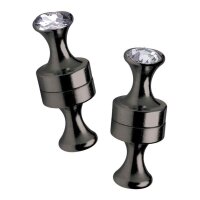 Black Line - Magnetic Power Pins Nipple Clamps