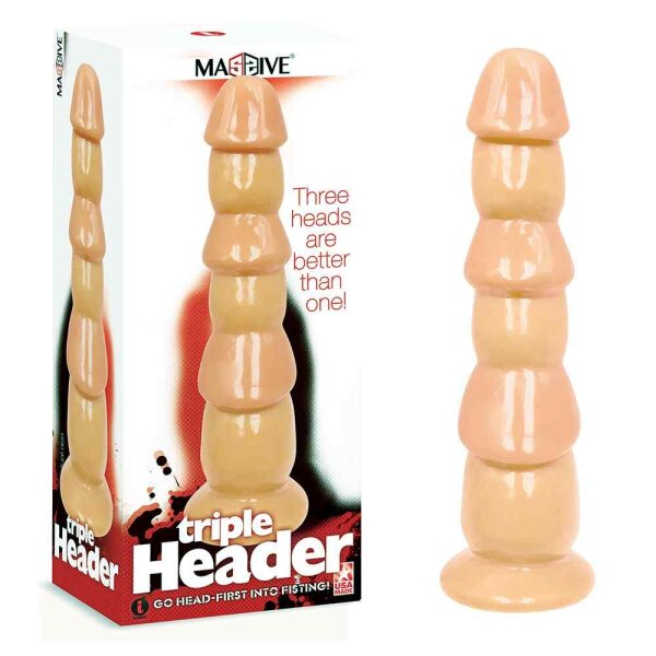 Massive Triple Header Dildo