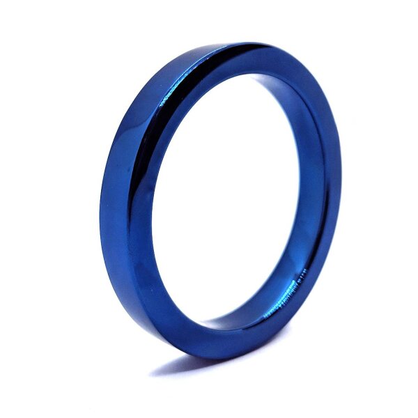 Stainless Steel BlueBoy 8 mm &Oslash; 40 mm Flat Body Cock Ring
