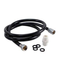 Black Showerhose 150 cm.