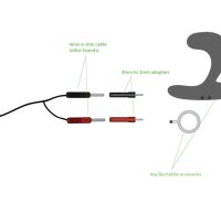 ElectraStim Pin Converter Kit 4 mm to 2 mm