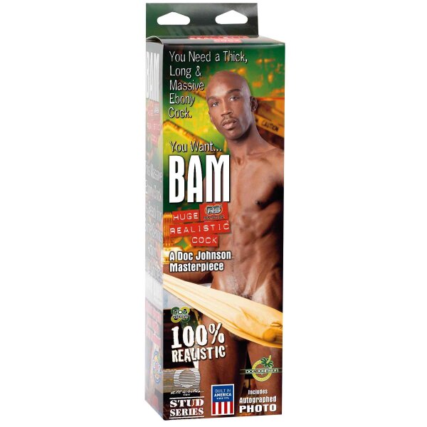 The Realistic Cock Bam Black
