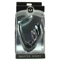 Master Series Cobra Silicone P-Spot Massager and Cock...