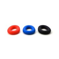 Liquid Silicone Hero Ring Black