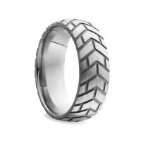 Stainless Steel Tire DoNut Cockring - Large - 45 mm