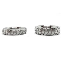 Stainless Steel Tire DoNut Cockring - Large - 50 mm