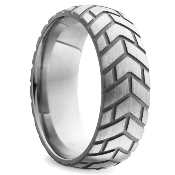 Stainless Steel Tire DoNut Cockring - Jumbo - 45 mm