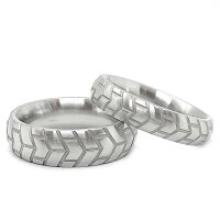 Stainless Steel Tire DoNut Cockring - Jumbo - 55 mm