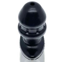 Oxballs Drain-O Flow-Thru Buttplug - Black - Large