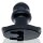 Oxballs Drain-O Flow-Thru Buttplug - Black - Large