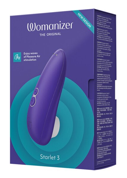 Womanizer Starlet 3 pressure wave stimulator blue