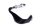 Buttplug with Horsetail Black 3 cm
