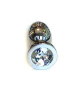 Jewel Buttplug Large Clear