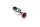 Kiotos - Jewel Buttplug Medium Red 2,9 cm