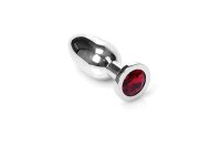Kiotos - Jewel Buttplug Small Red 2,5 cm