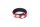 Rainbow Leather Cock Strap Black & Red