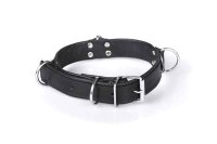Deluxe Bondage Collar Black