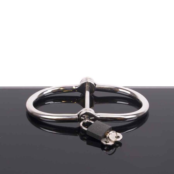 D-Handcuffs Stainless Steel