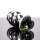 Heartshaped Jewelled Ribbed Buttplug