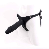 Silicone Strap-On Sydney (Big Black)