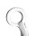 Kiotos - Glass Dildo Clear Butt Plug & O-ring 4 cm