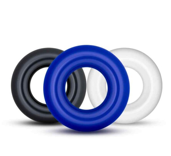 Power Plus Triple Donut Ring Set