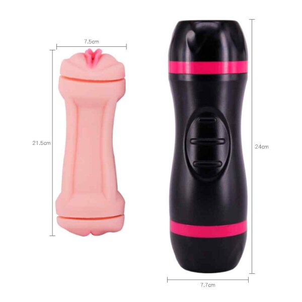 Masturbator with Soft Teeth Mouth/Vagina