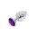 Buttplug Aluminium Purple Large