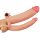 Pleasure X-Tender - Vibrating Double Penis Sleeve Flesh 1