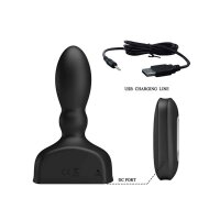Mr. Play Inflatable Vibrating Anal Plug Deluxe