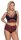 BH und Slip schwarz/rot XL