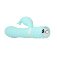 Pillow Talk Lively Rabbit Vibrator Teal