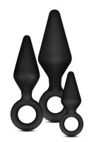 Anal Adventures Platinum Loop Plug Kit