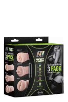 M For Men 3Pack Vibrating Sleeve Kit