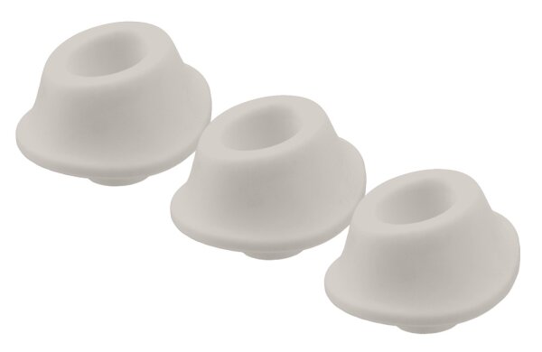 Womanizer 3x Ersatzkappen Premium 2/Classic 2 grau M