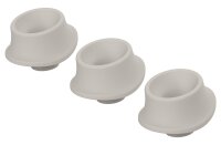 Womanizer 3x Ersatzkappen Premium 2/Classic 2 grau L