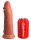 KCE 8 DD Vibrating Cock Tan