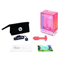 B-Vibe Vibrating Snug Plug 1 (S) Orange