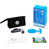 B-Vibe Vibrating Snug Plug 3 (L) Blue