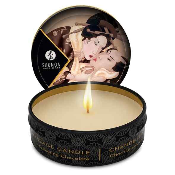 Shunga - Mini Massage Candle Chocolate 30 ml